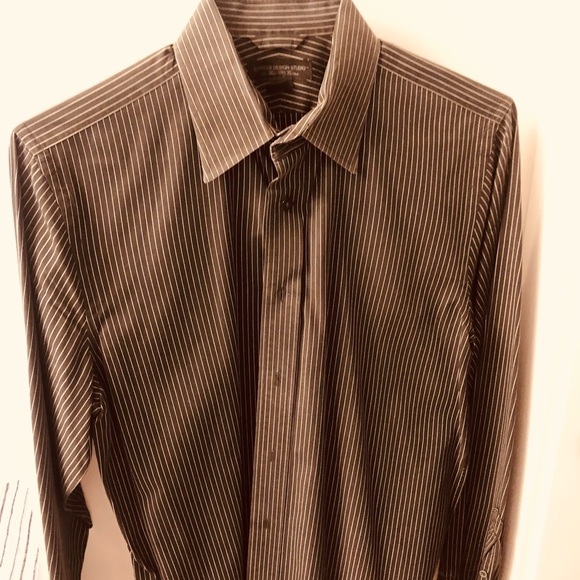 Studio Twoply Cotton Mens Dress Shirt 